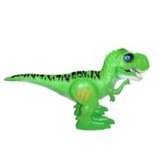 ZURU Robo Alive T-Rex Green Dinosaur Robotic Walking Roaring Working 12" x 7 - Picture 3 of 7
